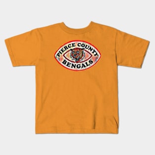 Pierce County Bengals Football Kids T-Shirt